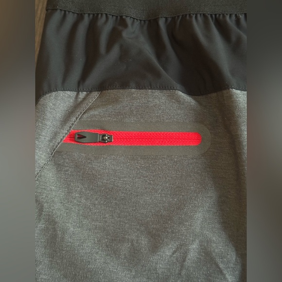 Spyder Active pro web Black and Gray athletic workout training Shorts XL - Picture 6 of 6